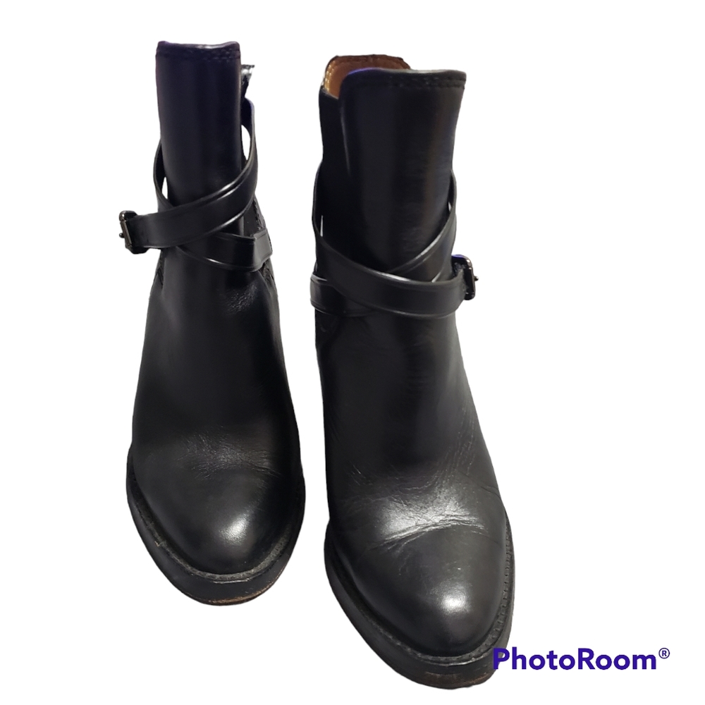 Coach Jackson Ankle Black Boots